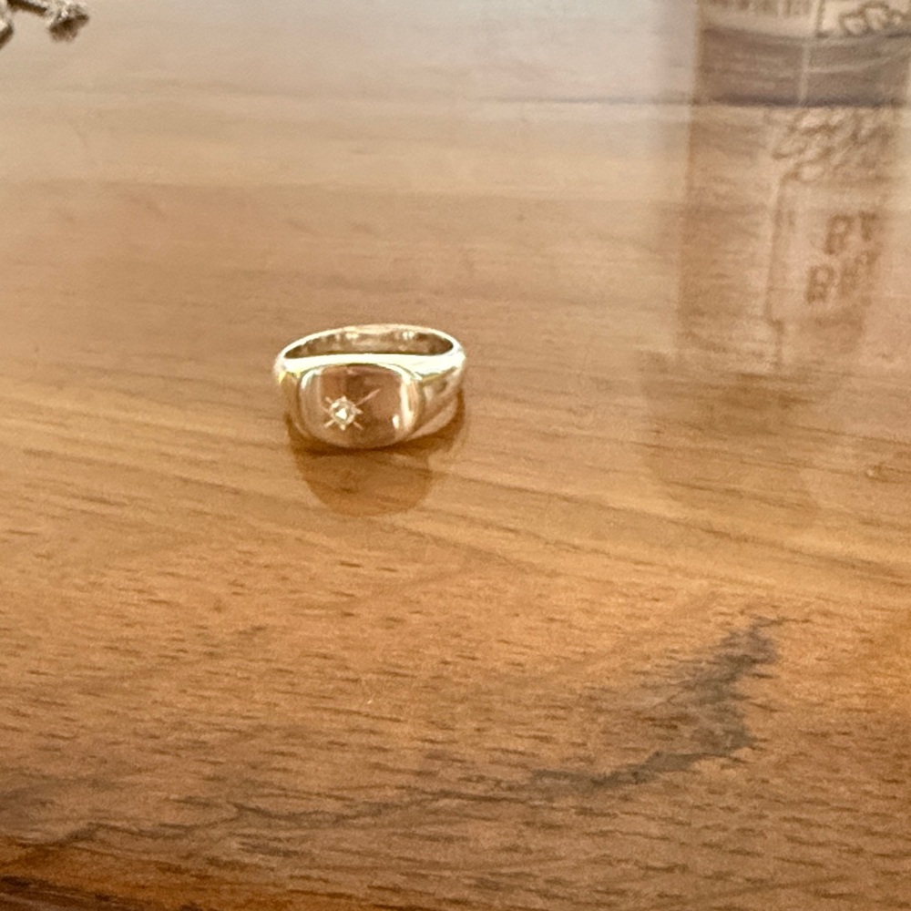 MIranda Frye Emerson Signet Ring in Silver